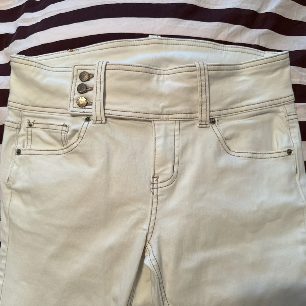 White low waisted Jeans - Picture 1 of 5